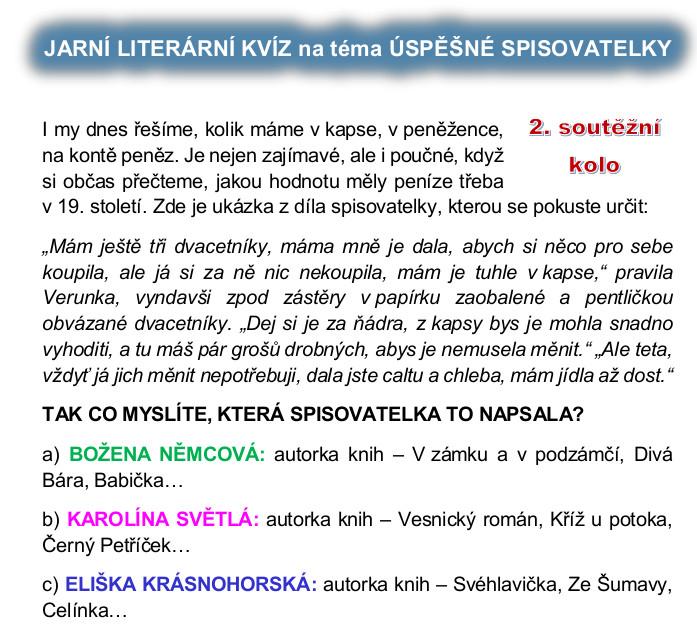 otázka 2. kolo