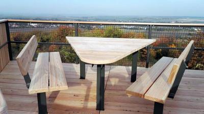 posezení na vyhlídce