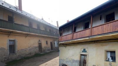 pavlač v domě č.9