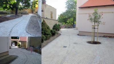 dvůr školní družiny