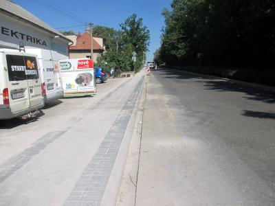 nový chodník