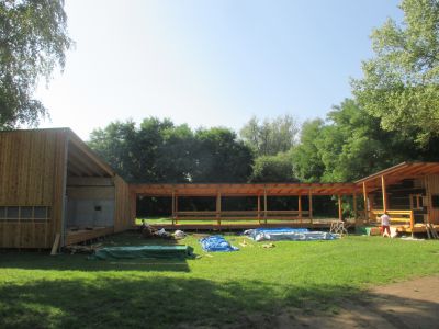 pohled na stavbu