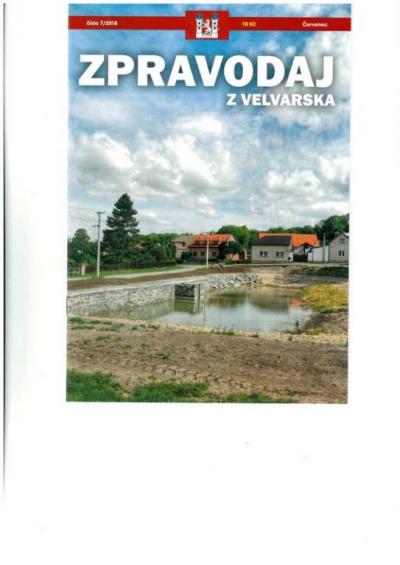 obálka Zpravodaje