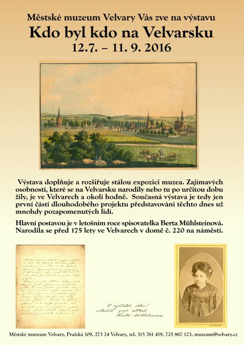 leták výstavy