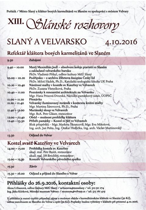 program Slánské rozhovory