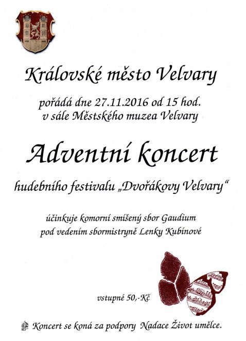 leták koncertu