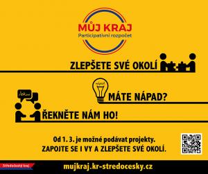 MŮJ KRAJ - participativní rozpočet Středočeského kraje pro rok 2020 - ZAPOJTE SE!!! 1