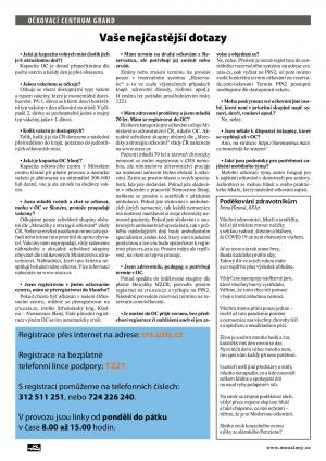 Očkovací centrum ve Slaném - aktuální informace pro občany