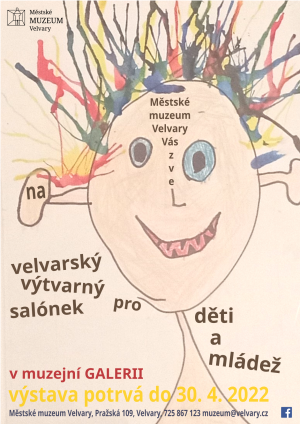 Výstava Velvarského výtvarného salónku pro děti a mládež 1