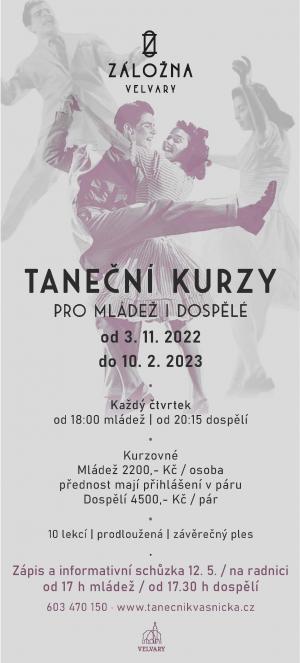 Leták taneční
