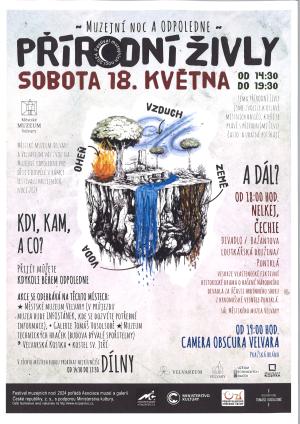 Velvarská muzejní noc na téma Přírodní živly začíná už odpoledne 1