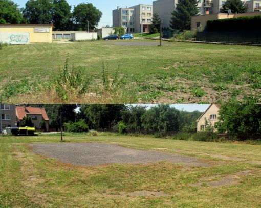 původní hřiště v Malovarské ulici