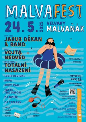 MALVAFEST 2025 již v sobotu 24. 5. 2025 1