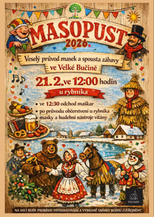 Masopust Velká Bučina 2026