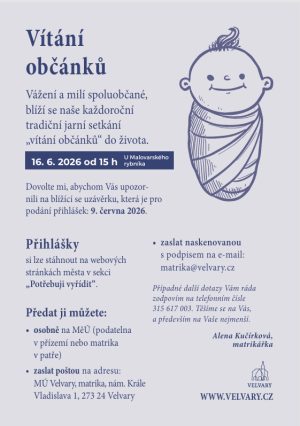 vítání občánků
